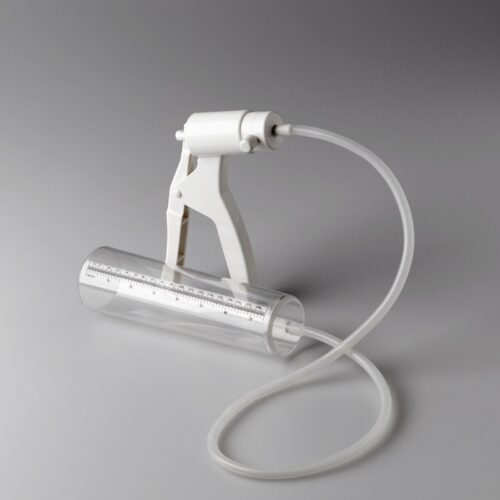 CLASSIC Vacuum Erection Device manual pump with clear cylinder, tension rings and loading cone for effective erectile dysfunction support
