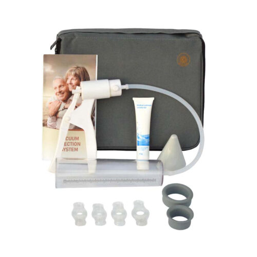 CLASSIC XL vacuum erection device with extra large cylinder and manual pump