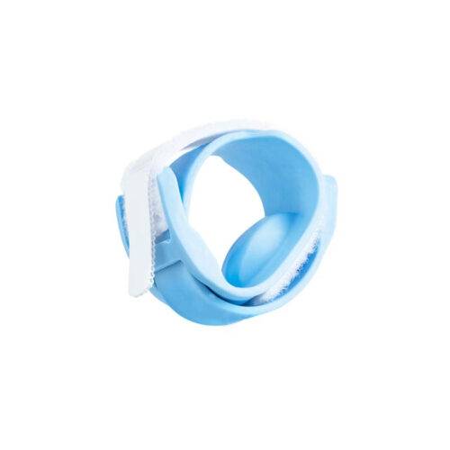 Adjustable Urolok band applying pressure to urethra for mild to moderate incontinence