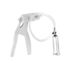 Premium clitoral pump kit with suction cylinder and hand pump device
