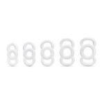medical silicone erection tension ring for erectile support